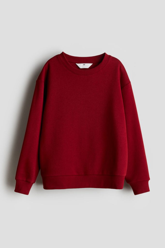 H & M - Sweater met ronde hals - Rood