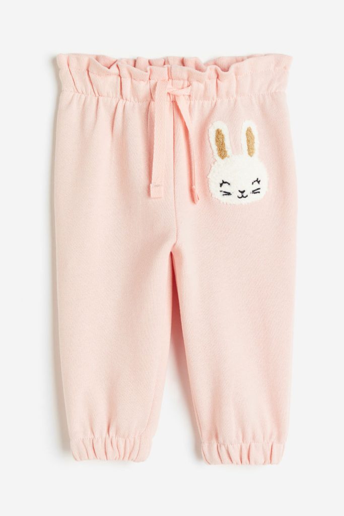 H & M - Katoenen joggers - Roze