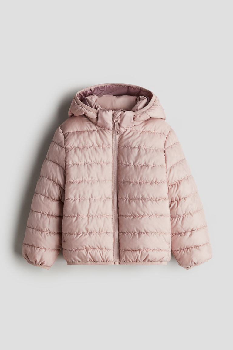 H & M - Waterafstotend pufferjack - Roze