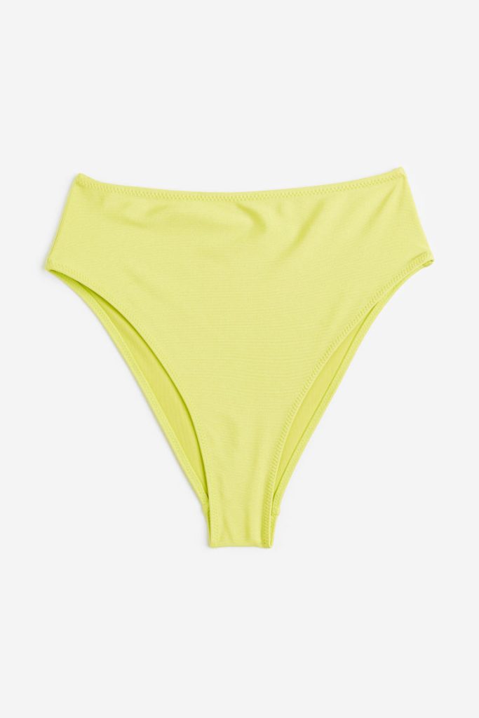 H & M - Bikinislip - Brazilian - Geel