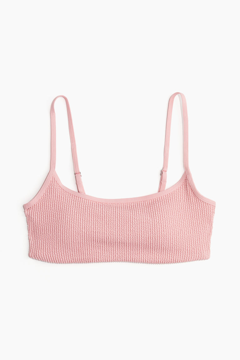 H & M - Padded bikinitop - Roze