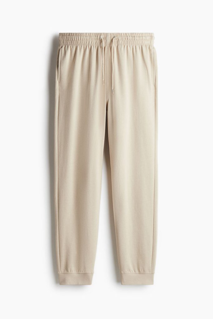 H & M - Sweatpants - Regular Fit - Beige