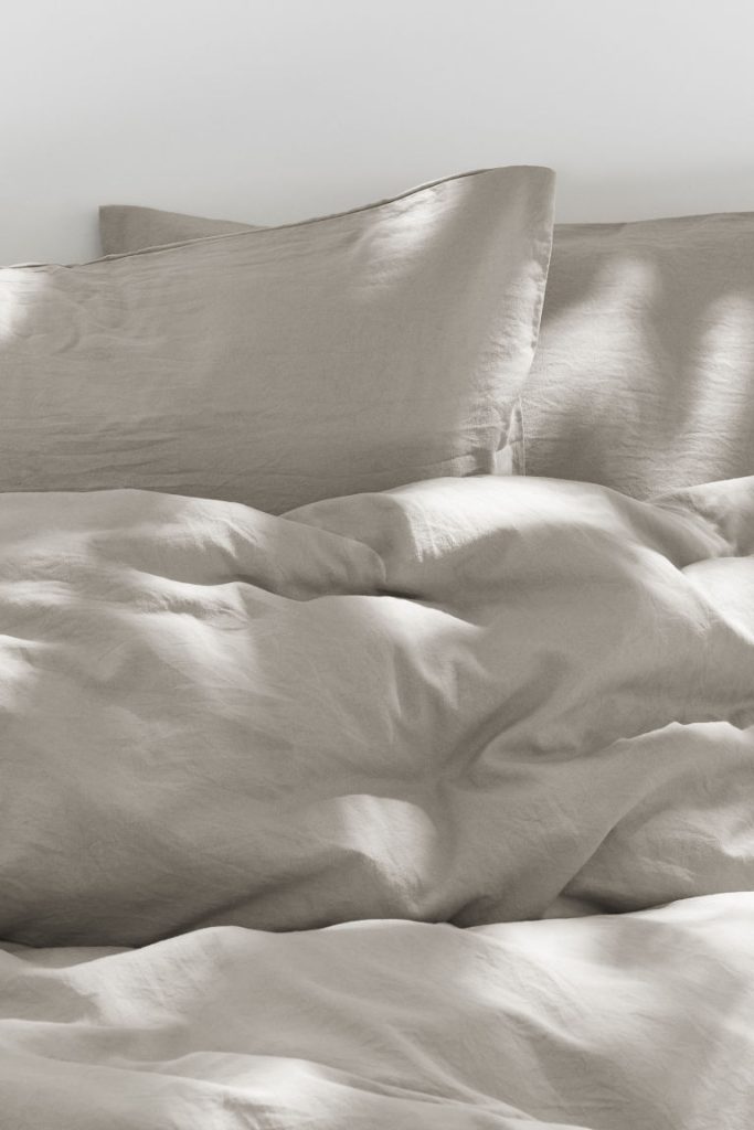 H & M - Dekbedset - tweepersoons - Bruin