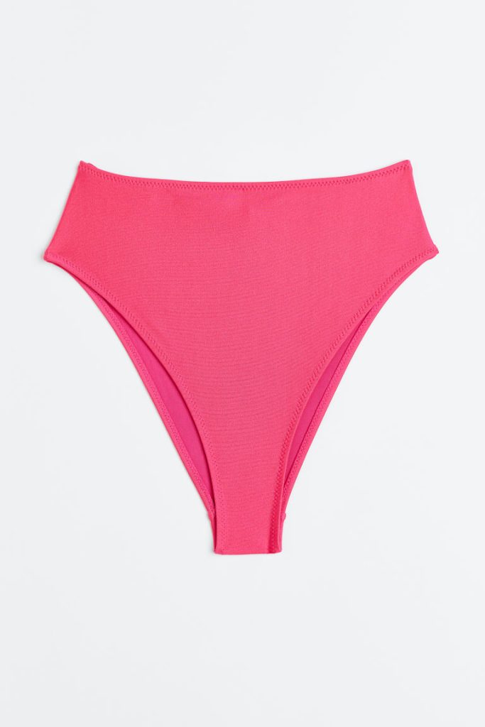 H & M - Bikinislip - Brazilian - Roze