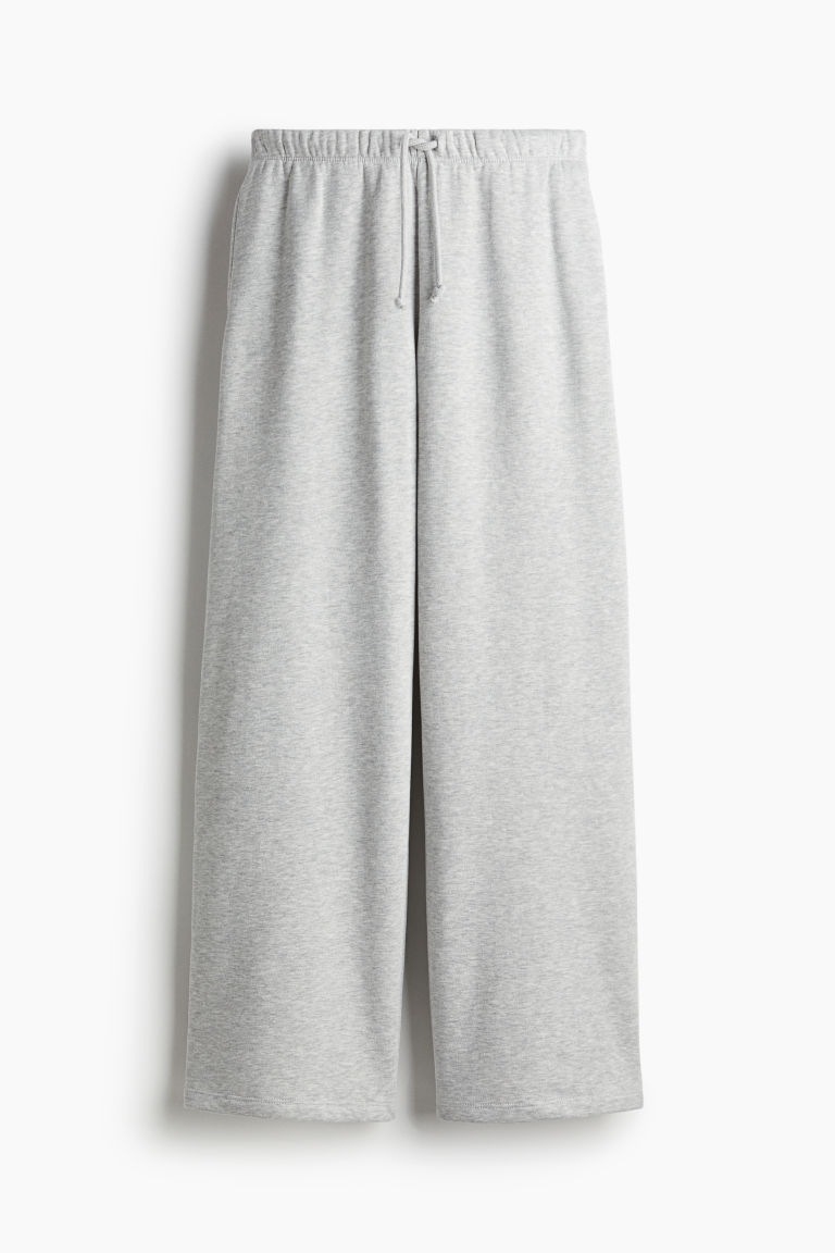 H & M - Wijde joggers - Grijs