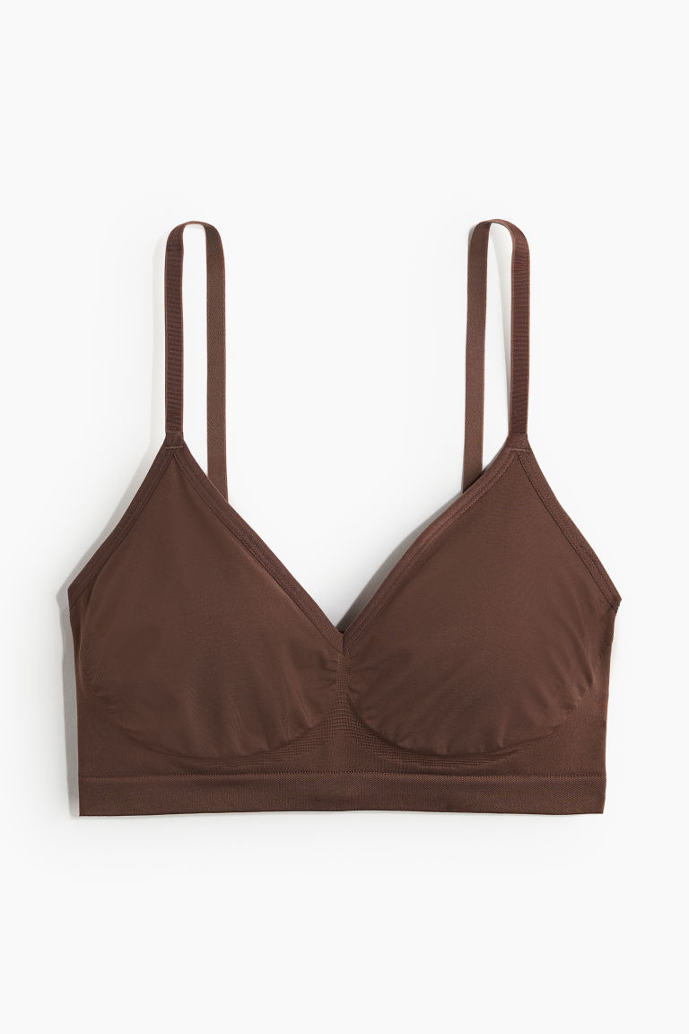 H & M - Stretchy & sculpting Soft-bh - Beige