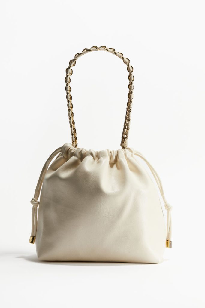 H & M - Bucketbag - Wit