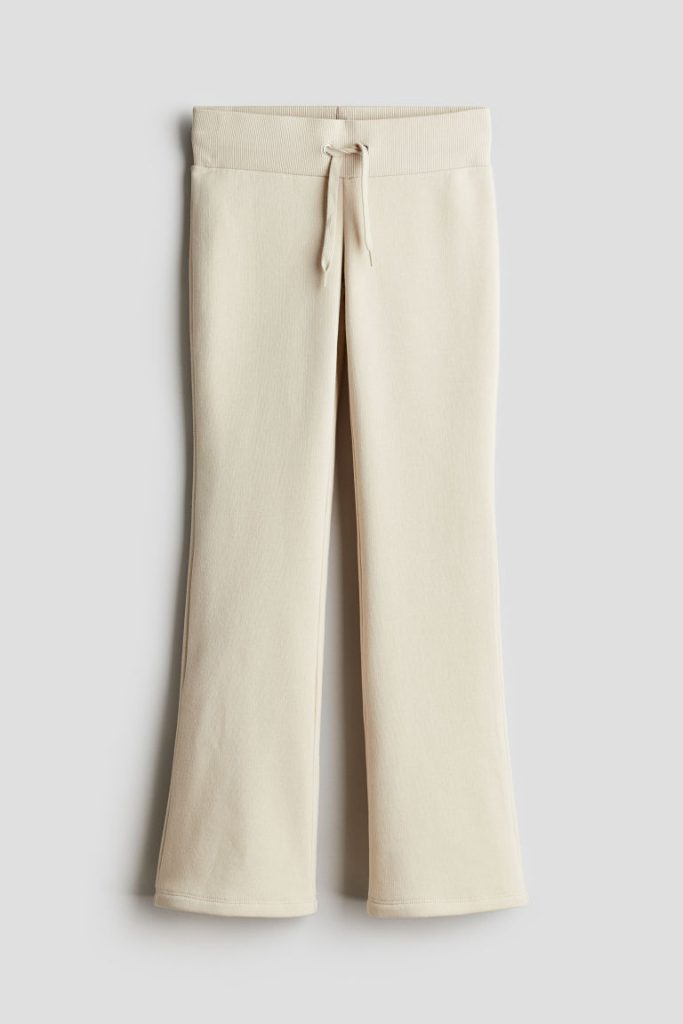 H & M - Flared joggers - Beige