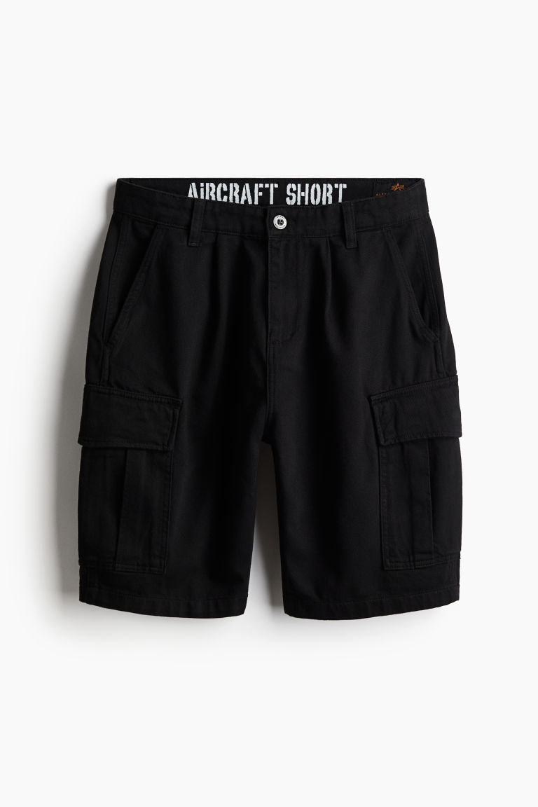 H & M - Aircraft Shorts - Zwart