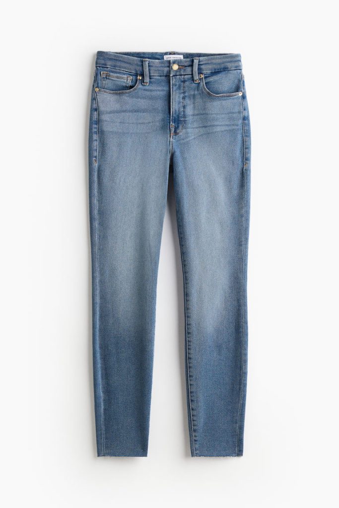 H & M - Good Legs Crop Extreme V - Blauw