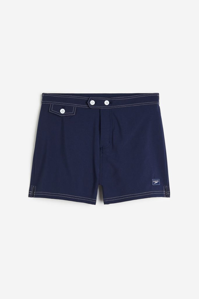 H & M - Vintage Volley 14" Watershort - Blauw