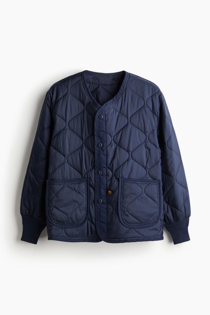 H & M - Als Liner Field Jacket - Blauw