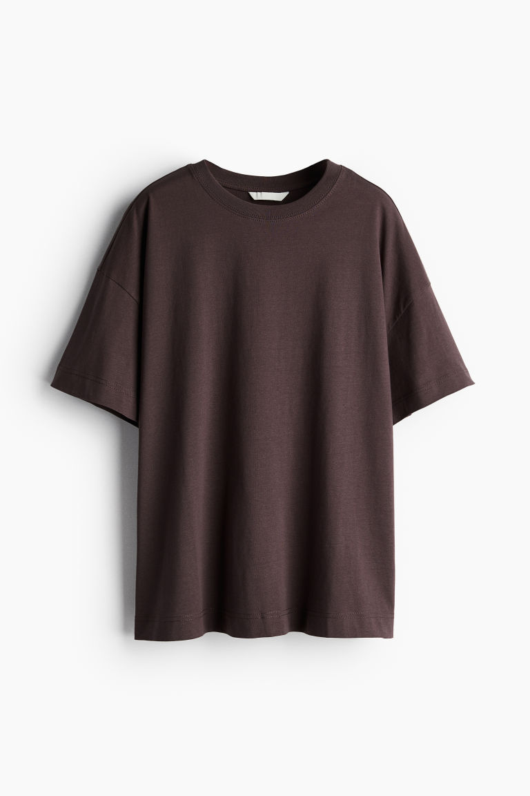 H & M - Oversized T-shirt - Grijs