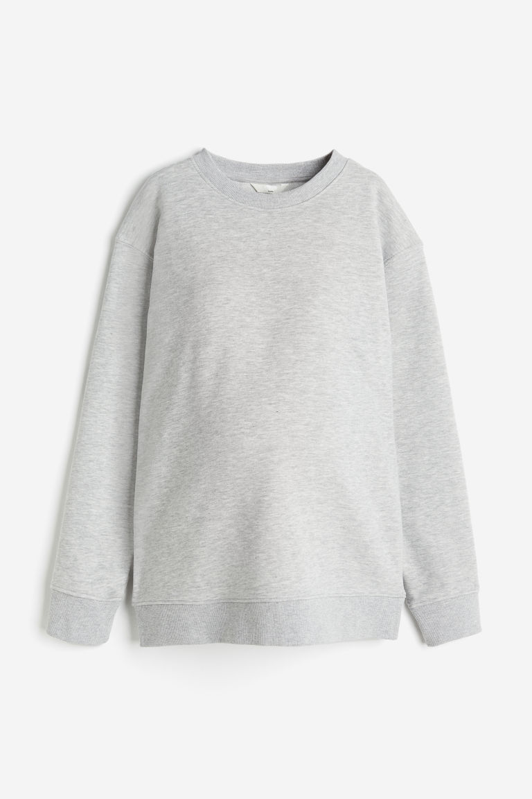 H & M - MAMA Oversized sweater - Grijs