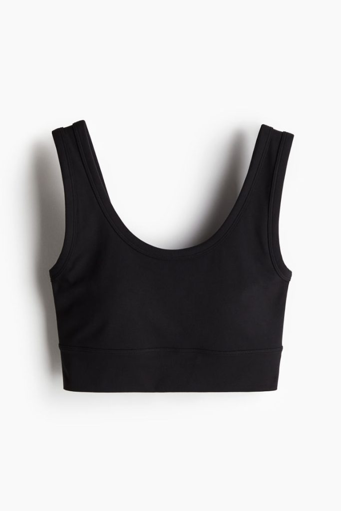 H & M - Sport-bh van SoftMove™ - Medium support - Zwart