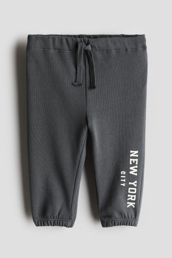 H & M - Joggers van joggingstof - Grijs