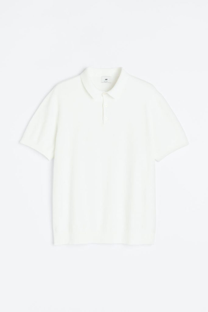 H & M - Poloshirt - Regular Fit - Beige