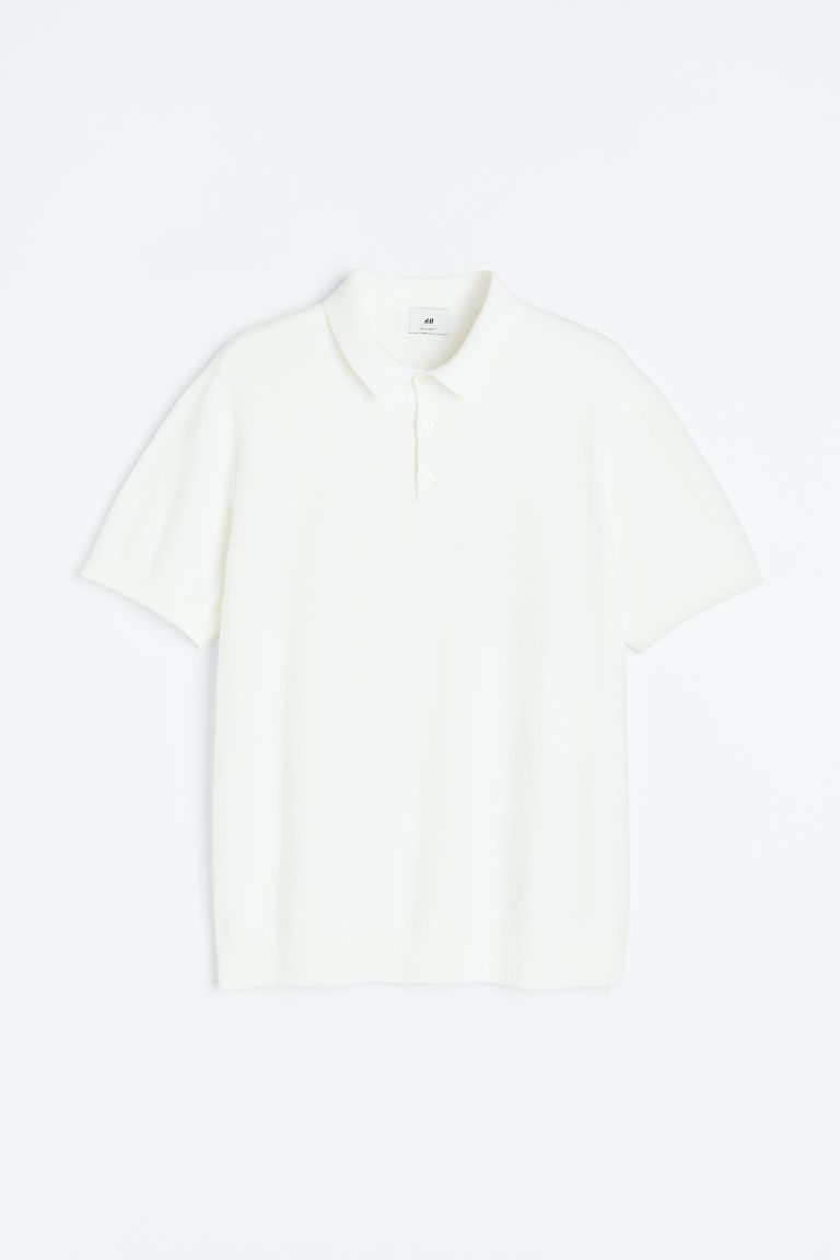 H & M - Poloshirt - Regular Fit - Beige