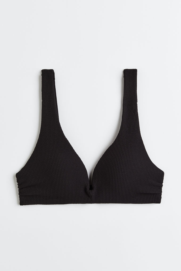 H & M - Push-up bikinitop - Zwart