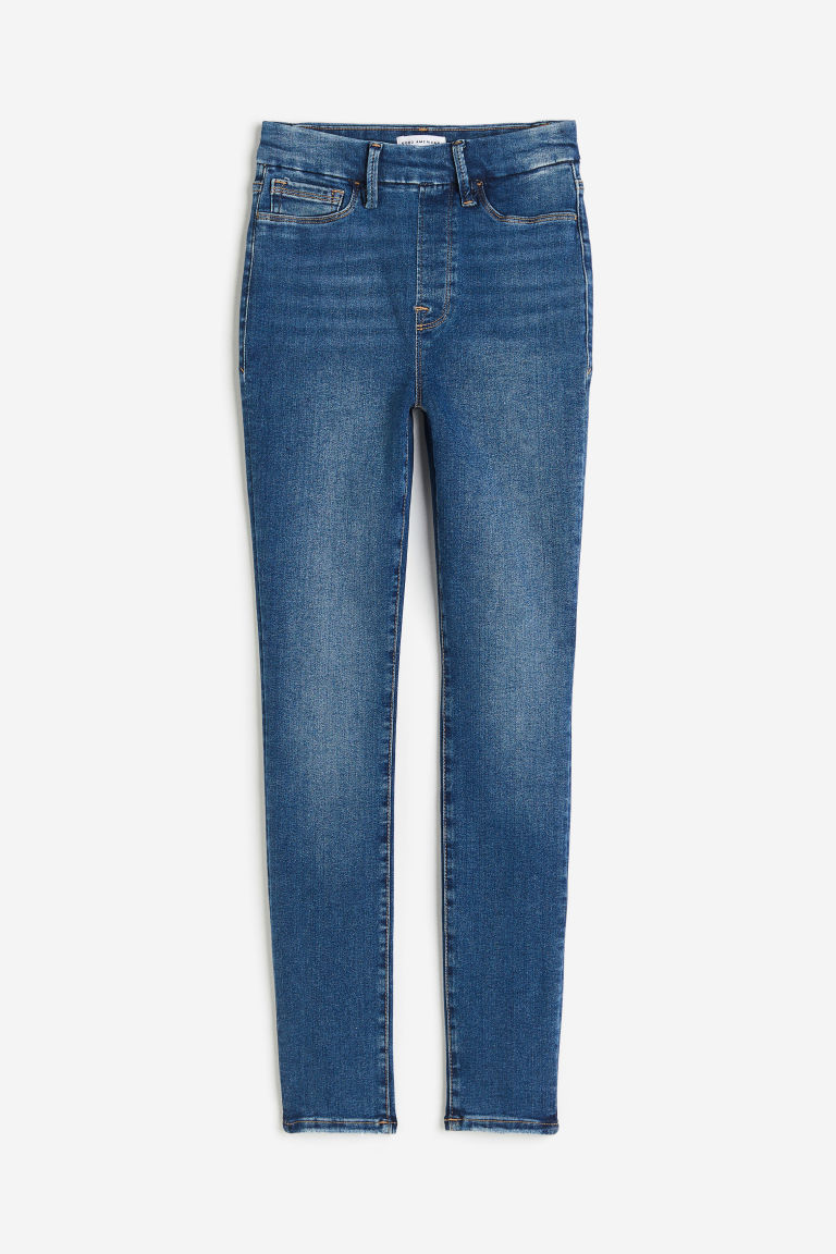 H & M - Pull On Skinny - Blauw