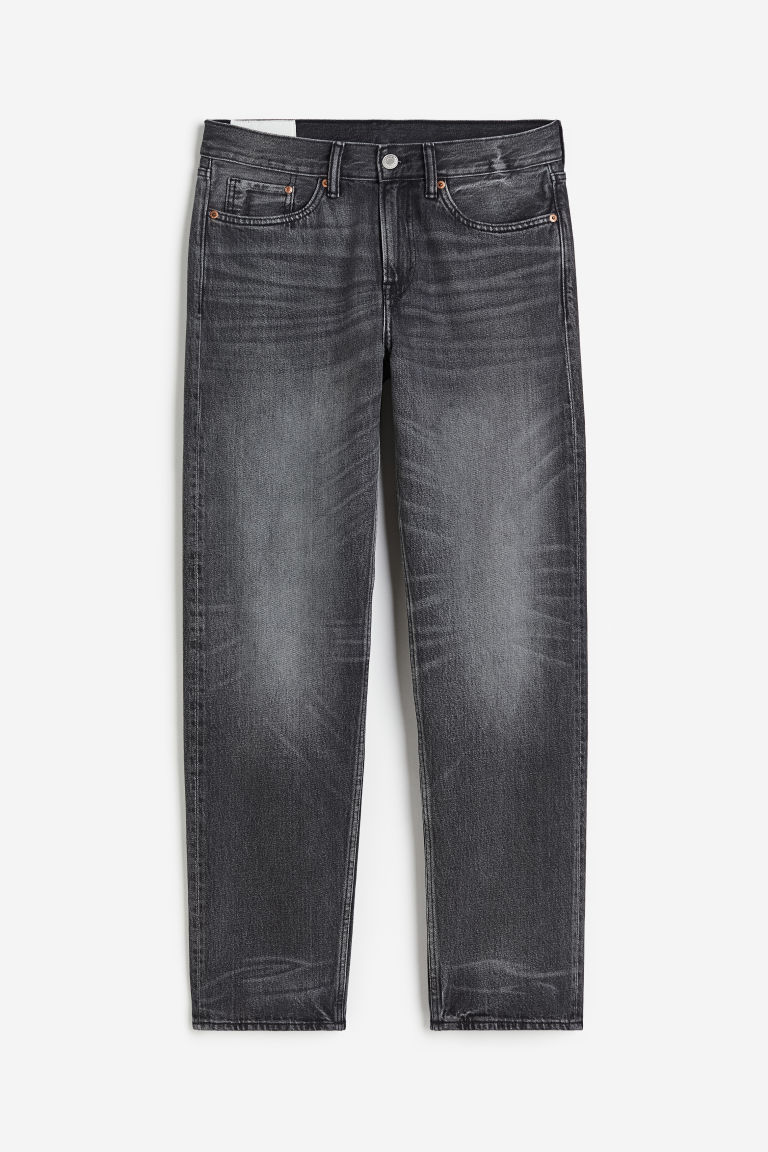 H & M - Relaxed Jeans - Grijs