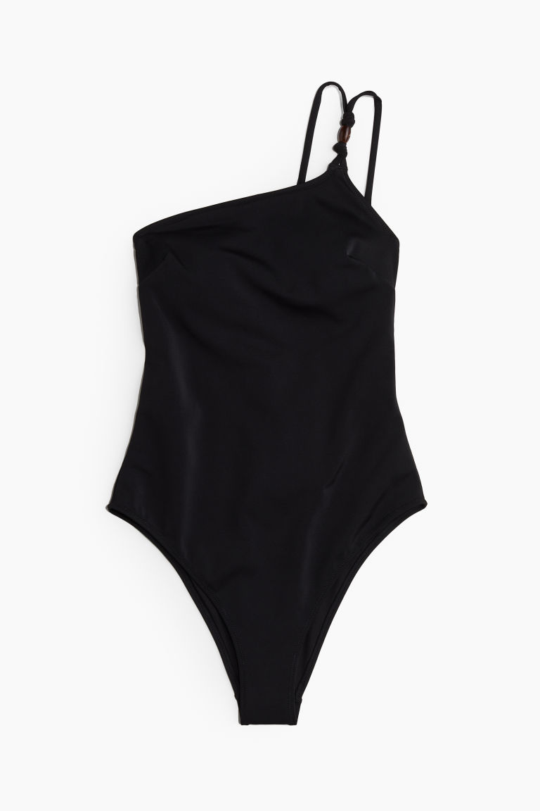 H & M - Badpak met padded cups - High leg - Zwart