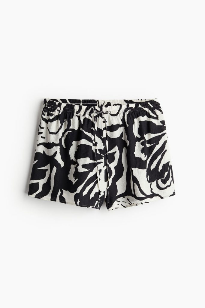 H & M - Strandshort - Zwart