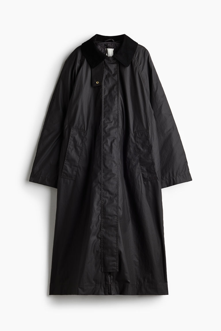 H & M - Waxcoat - Zwart