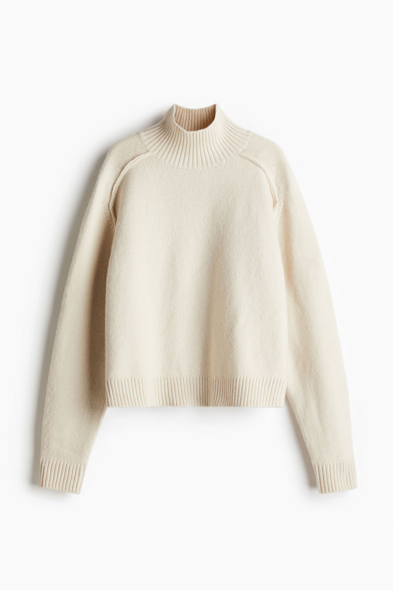 H & M - Trui met turtleneck - Beige