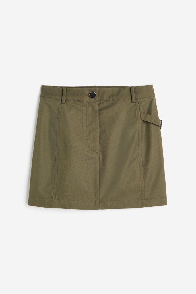 H & M - Mini-utilityrok - Groen