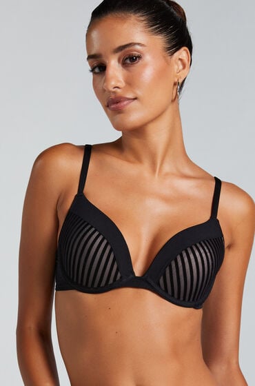 Hunkemöller Voorgevormde push-up beugel bh Pia Zwart