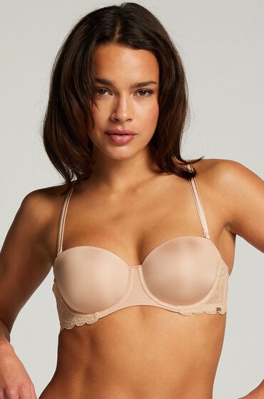 Hunkemöller Voorgevormde strapless beugel bh Angie Beige