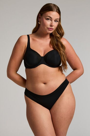 Hunkemöller Brazilian Mesh Zwart