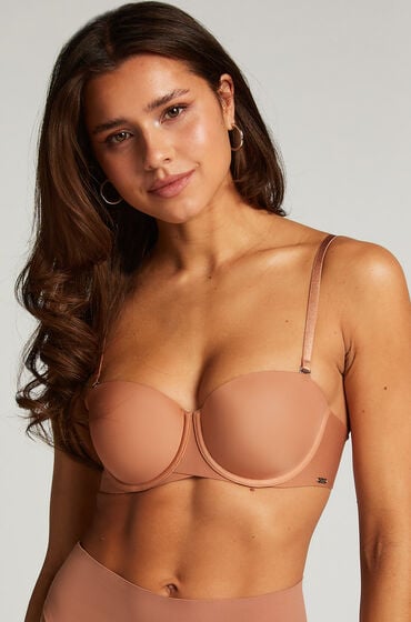 Hunkemöller Voorgevormde strapless beugel bh Jane Bruin