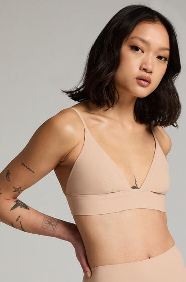 Hunkemöller Triangel bralette Smooth Beige