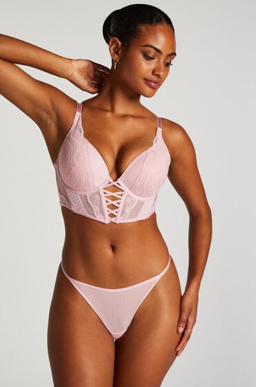 Hunkemöller String Kaiden Roze