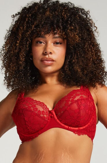 Hunkemöller Niet-voorgevormde beugel bh Daisy Rood