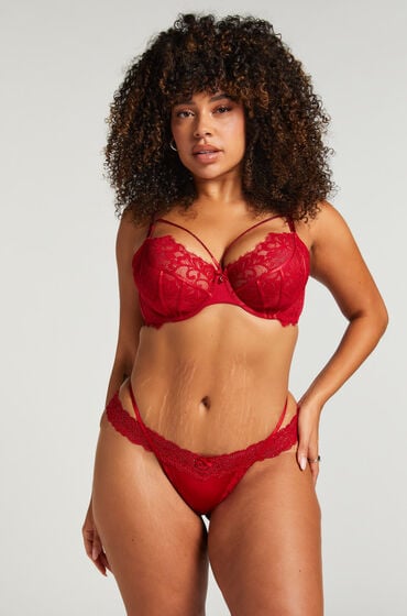 Hunkemöller Lage string Willow Rood