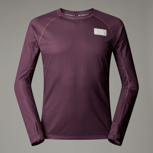 The North Face A68-a Circular Dotknit-basislaagtop Midnight Mauve male