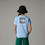 The North Face Relaxed Redbox-t-shirt Voor Meisjes Cornflower female