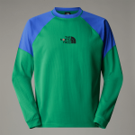 The North Face Uniseks Tnf X Yinka Ilori-tech-t-shirt Met Lange Mouwen Optic Emerald male