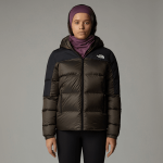 The North Face Diablo 2.0-donsjas Met Capuchon Voor Dames Smokey Brown Black Heather-tnf Black female