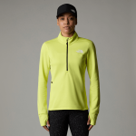 The North Face Winter Warm Pro-fleece Met Kwartrits Voor Dames Firefly Yellow female