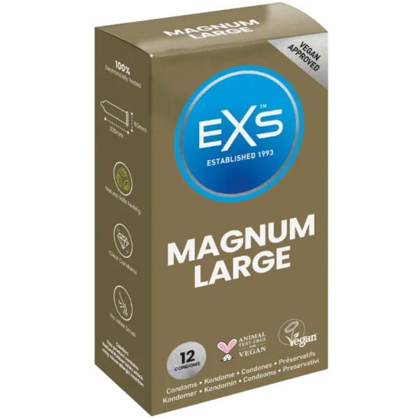 EXS Magnum Large Condooms (60mm) 12 stuks