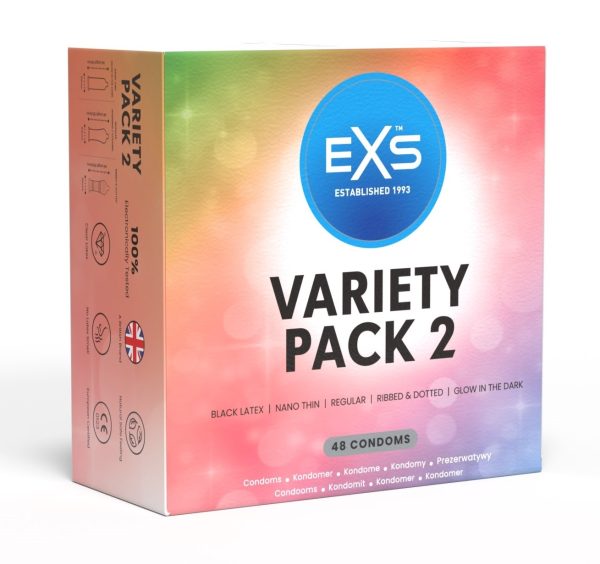 EXS Variety Pack 2 - Assortiment 48 Condooms 48 condooms