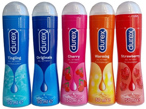 Durex Play Pack Glijmiddel 5 X 50ml