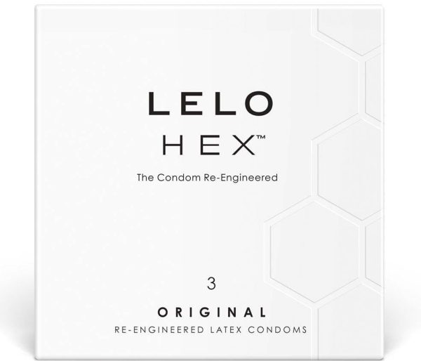 Lelo HEX Condooms (doosje 3 Condooms)