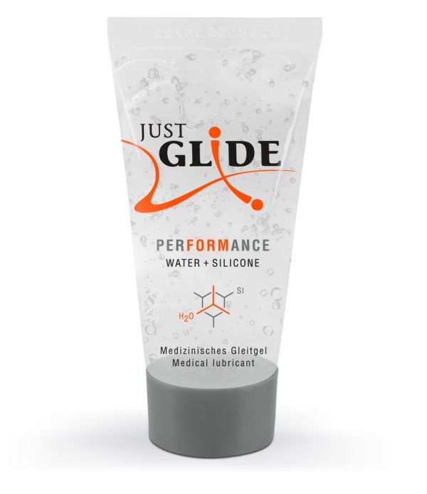 Just Glide Glijmiddel Op Waterbasis Met Siliconen - 20ml