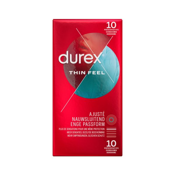 Durex Thin Feel Nauwsluitende Condooms - 10 Stuks