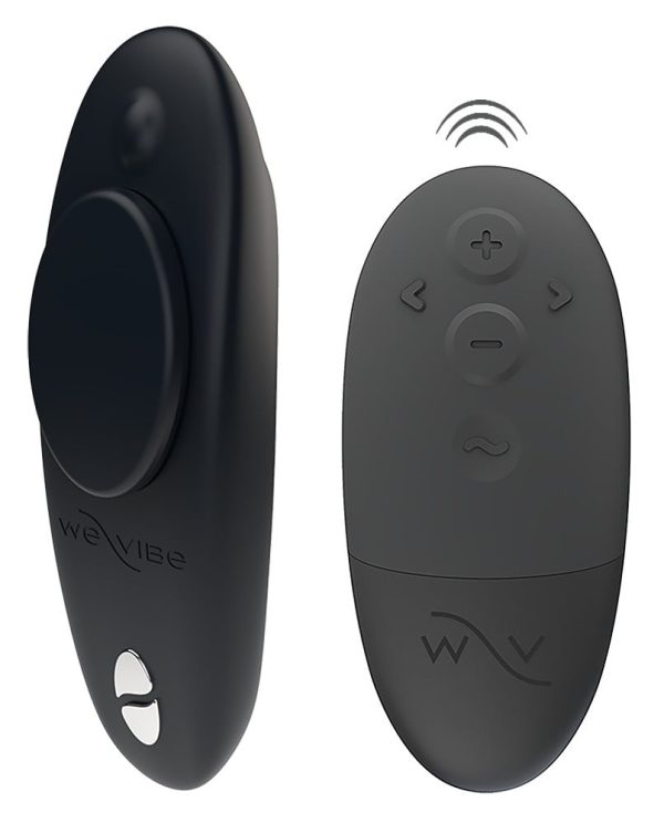 We Vibe Moxie+ - Afstandbestuurbare Slip Clitoris Vibrator zwart